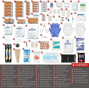 Nthrive-caja médica de primeros auxilios para acampada, kit de emergencia con logotipo - Product Image 5