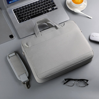 Nouveau sac pour ordinateur portable de luxe 14-17 pouces, moderne, simple, coréen, doublure en polyester, pour femmes et hommes, imperméable, léger, pour les voyages d'affaires