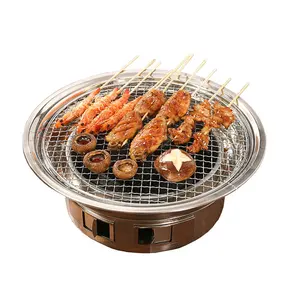 Hete Verkoop Tafelblad Rookloze Houtskool Barbecue Grill Outdoor Hot Pot Multifunctionele Oven
