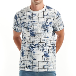 เสื้อยืดผู้ชายลายกราฟิกวินเทจสไตล์เรโทร ผ้าคอตตอนถักเนื้อหนา 100% รับสกรีนโลโก้ - Product Image 6