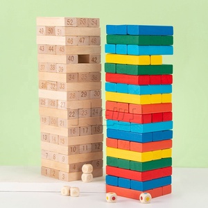 <span class=keywords><strong>Jeu</strong></span> de construction éducatif <span class=keywords><strong>en</strong></span> <span class=keywords><strong>bois</strong></span> coloré pour enfants et adultes, idéal pour les fêtes à la maison - Vente <span class=keywords><strong>en</strong></span> gros - Product Image 5
