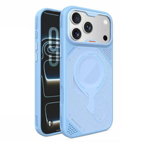 Coque de téléphone magnétique en nid d'abeille rafraîchissante pour iPhone 18 17 16 15 Pro Max, protection antichoc, finition mate dépolie