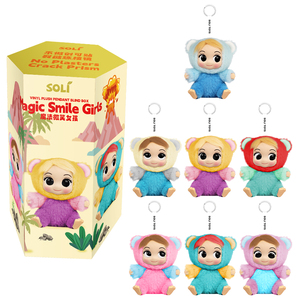 ตุ๊กตานางฟ้าตัวน้อย V1.0รูปหัวใจสำหรับเด็กผู้หญิงกล่องผ้าพลัฌรูปหัวใจหน้าไวนิลทันสมัยถือขึ้นรูปตุ๊กตาแช่แข็ง - Product Image 1