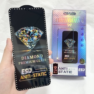 Protection d'écran en verre trempé de qualité AAA, dureté 9H, sans bulles, anti-rayures, anti-statique, couverture intégrale, HD, transparente pour <span class=keywords><strong>iPhone</strong></span> 18 - Product Image 1
