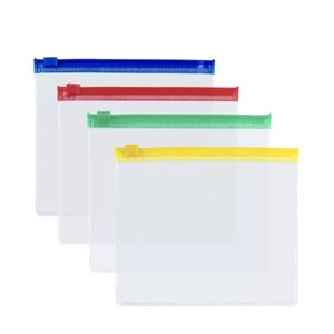 Bán Hot Top chất lượng giá tốt nhất 10 cái <span class=keywords><strong>A4</strong></span> thư Kích thước tái sử dụng bút chì túi poly <span class=keywords><strong>Zip</strong></span> phong bì nhựa tập tin dây kéo thư mục - Product Image 1