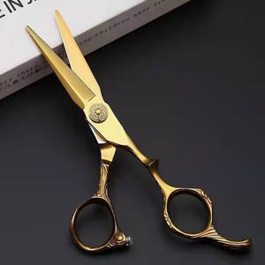 กรรไกรตัดผมมืออาชีพขนาด 5 นิ้ว แบบแบน ผลิตจากสแตนเลส SUS440C สำหรับคนถนัดขวา รองรับการปรับแต่ง ใช้สำหรับงานเสริมสวย - Product Image 3