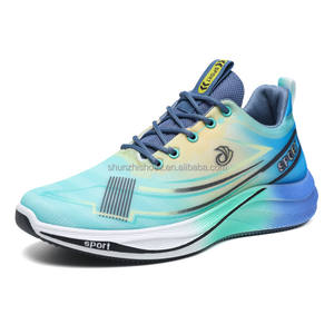 Neuheiten für <span class=keywords><strong>Camel</strong></span> Herren <span class=keywords><strong>Casual</strong></span> Sportschuhe Fliegendes Strickgewebe Leichtgewicht für Frühling und Herbst Laufschuhe mit Mesh-Futter - Product Image 3