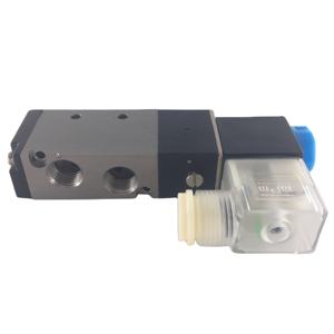 एयरटैक मानक 4v210 श्रृंखला एयर सोलेनॉइड वाल्व dc12v/24V A220v वायु विद्युत पायलट संरचना 5/2 रास्ता 1/8 "-1/2" पोर्ट आकार" - Product Image 3