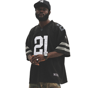 Maillot de football américain personnalisé à motif lettres, style hip-hop, manches courtes, séchage rapide, respirant, en maille 100 % polyester, coupe ample - Product Image 1