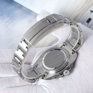 Montre MINUTETIME NH34, montre mécanique automatique, cadran NH34, étanche 10 bars/100 mètres, montre-bracelet en acier rose doré de luxe pour hommes - Product Image 4