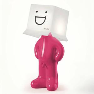 Lámpara de Mesa Creativa con Enchufe USB Claeted Naughty Boy, Lámpara de Lectura LED Única con Pliegues, Luz Nocturna para Dormitorio, Regalo para Niños - Product Image 6
