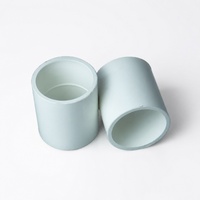 Raccord de tuyau en PVC anti-corrosion à surface lisse, coudé à 180 degrés, pour alimentation en eau - Sortie d'usine