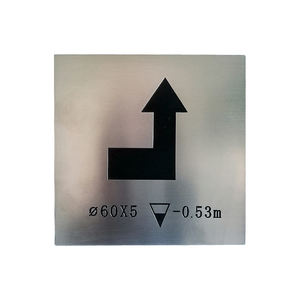 علامة تحذير سلامة الطاقة المخصصة ، لوحة معدنية عاكسة من الألومنيوم من الفولاذ المقاوم للصدأ ، ختم علامة السلامة المخصصة - Product Image 2