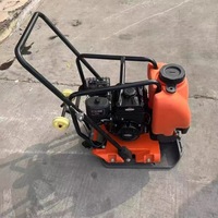 Compacteur vibrant portatif à moteur thermique (essence/diesel) Yellow Heart Go Tamping Rammer Compactor, plaque vibrante haute performance pour le compactage du sol