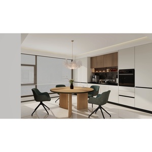 <span class=keywords><strong>Set</strong></span> da pranzo in stile rustico, fatto a mano, mobili completi dal design moderno con materiali metallici, per ristoranti familiari e caffetterie. - Product Image 1