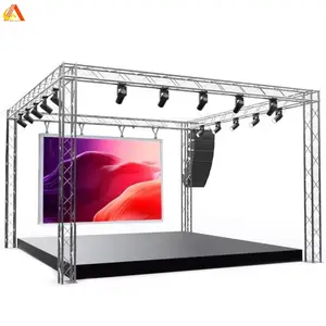 Manufacturer Direct Top Quality Truss Structure Aluminium Stage Truss Fashion Show Truss With Lifting System Equipment