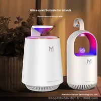 Nieuwe XKC merk huishoudelijke buitenlamp tegen muggen, op plastic, USB/elektrisch aangedreven, makkelijk schoon te maken ontwerp voor muggen.