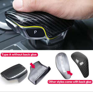 Cubierta Decorativa para Palanca de Cambios, Accesorios para Automóviles <span class=keywords><strong>AUDI</strong></span> A4 B8 B9 A5 A6 C5 C6 C7 A7 A8 S3 Q3 <span class=keywords><strong>Q5</strong></span> <span class=keywords><strong>Sportback</strong></span> FY Q7 4M Q8 A3 8V V8 8P - Product Image 6