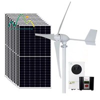 Usine horizontale 2kw 3kw 5kw éolienne/éoliennes Générateurs 1000W système d'éoliennes pour usage domestique