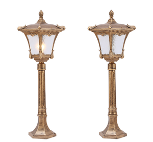 Klassieke Tuinpaallamp Op Maat Gemaakte Kleur Ip44 Waterdichte Vintage Licht Buitenpilaarlamp Met Ce-Certificaat - Product Image 6