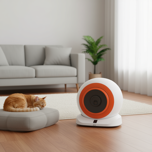 Caja de Arena Inteligente Autolimpiable para Gatos de KKLLIM, Redonda, de PP y Arena, 10 kg, Limpieza Automática, Diseño Moderno - Product Image 2