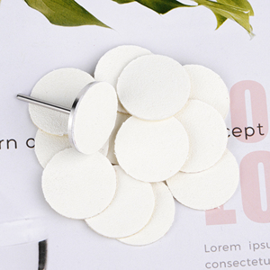 Disco de papel de lija Podo redondo reemplazable, 50 Uds., 15mm, 20mm, 25mM, disco de lija blanco para Lima de pie de pedicura - Product Image 3