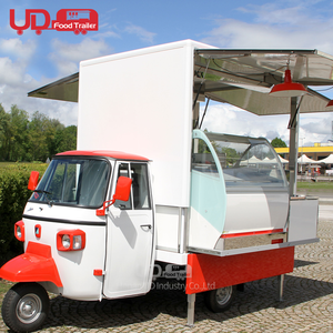 Carro de Gas eléctrico Piaggio Tuk para perros calientes, camión de helados, remolque, coche de comida móvil, <span class=keywords><strong>restaurante</strong></span> - Product Image 1