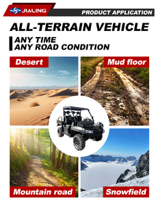 Véhicule <span class=keywords><strong>utilitaire</strong></span> tout-terrain Jialing 1000cc 4x4 avec cabine et pare-brise pour le déneigement, l'exploitation minière et le <span class=keywords><strong>transport</strong></span> - Product Image 6