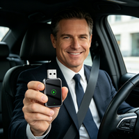 Adaptador Inalámbrico USB WiFi6 2 en 1 Personalizable OEM, Conversión CarPlay y Android Auto