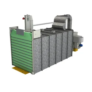 Tank Cleaning Usage Conveyor Grit Granite Concrete Sandblast Booths Sand Blasting Room For Sale