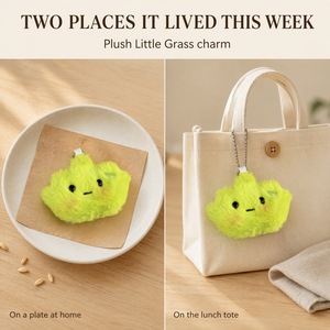 Coperta da picnic personalizzata <span class=keywords><strong>in</strong></span> peluche a pelo lungo con finitura effetto erba, per donna, articolo da collezione delle linee stagionali - Product Image 2