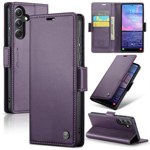 CaseMe Dropshipping productos <span class=keywords><strong>2023</strong></span> para Samsung S23 FE A54 A34 A14 A24 A53 <span class=keywords><strong>A13</strong></span> funda ranura sostener RFID cuero para Samsung S23 FE funda - Product Image 1