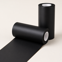 Film BOPET Noir Mat (B403D) - Film de Base SGS RoHS et Sans Halogène pour Découpe, Joints et Supports de Ruban Adhésif