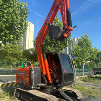 Excavatrice utilisée Hitachi zx70 pour le bon prix