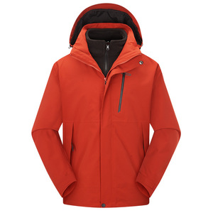 Combinaison de <span class=keywords><strong>ski</strong></span> pour hommes Vêtements de <span class=keywords><strong>ski</strong></span> pour femmes Veste imperméable coupe-vent amovible trois en un avec coutures pressurisées Haut de <span class=keywords><strong>manteau</strong></span> de randonnée - Product Image 6