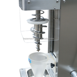 Livraison gratuite <span class=keywords><strong>Express</strong></span> Yogurt Swirl Drill Gelato Frozen Yogurt Real Fruits Ice Cream Blender/swirl Freeze Machinehine - Product Image 4