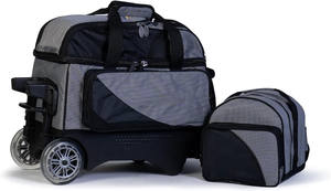 brunswick The bowling <b>bag</b> has a separate shoe compartment for shoes and a retractable handle that can be extended to 40" - Product Image 3