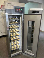 Équipement de boulangerie commerciale : Machine de fermentation de pain à 18 plateaux, Étuve de levage de pâte à pain congelée et réfrigérée