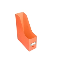 Organizador de Archivos Plegable de Plástico Multicolor de un Solo Nivel, Estante Duradero para Almacenamiento de Documentos para Oficina, Escuela y Hogar