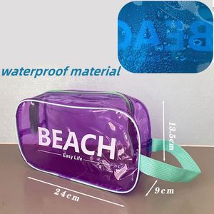 Personalized Quality Plastic Travel Zipper Makeup <b>Bag</b> for Women Toilet Wash Cosmetic <b>Bags</b> Logo for Bathroom Use Jewelry <b>Storage</b> - Product Image 3