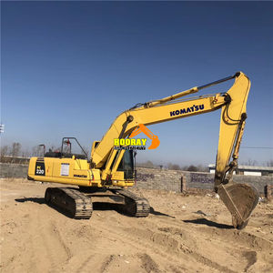 Mini-pelleteuse PC220-7 Komatsu d'occasion en bon état, machine japonaise originale à chenilles liquides, vendue en Chine - Product Image 4