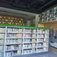 Bibliothèque moderne à plusieurs niveaux Meubles de maison pour le salon, le bureau et le supermarché Étagère de rangement