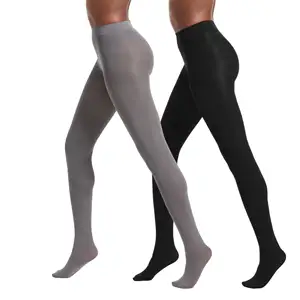 Custom Nylon Zwarte Sokken 20-30mmhg Vrouwen Medische Compressie Panty Rebound Medische Compressie Kous