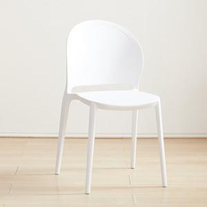 다채로운 레스토랑 의자 쌓기 저렴한 홈 레저 폴리 프로필렌 플라스틱 다이닝 - Product Image 2