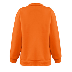 Sweat-shirt oversize à fermeture éclair 1/4 pour femme, pull molletonné épais à demi-zip pour l'automne et l'hiver, style décontracté - Product Image 6