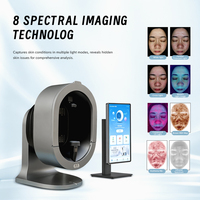 Analyseur de peau 3D avancé Litian X5PRO-AI, diagnostics du visage, du cuir chevelu, des pores, des rides, de l'acné, utilisation à domicile, prise EU/US