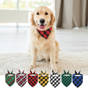 Cat Bib Easter Dog Bandana Set 20 Pcs Washable Triangle Bibs For