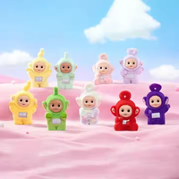 Figurine décorative authentique Teletubbies Série Vibrancy en boîte mystère, tendance pour enfants, édition spéciale