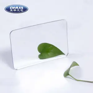 Feuille miroir en polycarbonate, 1 pièce, feuille miroir en polycarbonate résistante aux chocs boîte en plastique
