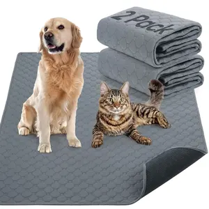 Dog PEE pad không thấm nước vật nuôi nước tiểu pad không trơn trượt và dễ dàng để khô mèo và chó đào tạo Mat có thể được rửa sạch và tái sử dụng vật nuôi nước tiểu Pad